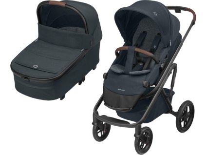 Kočárek MAXI-COSI Lila XP+ 2v1 2025, essential graphite