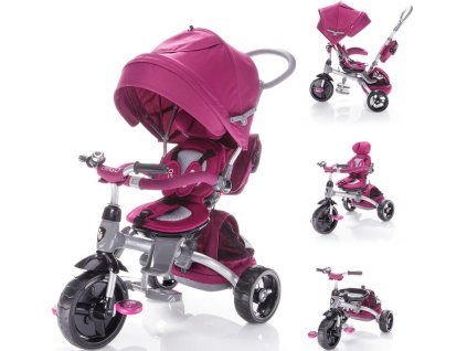 Tříkolka ZOPA CITIGO 2026, mulberry pink