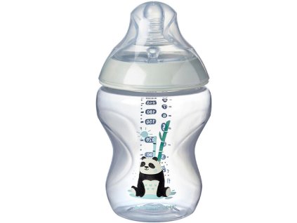 Kojenecká láhev TOMMEE TIPPEE C2N potisk 0+m 260ml, 1ks, girl