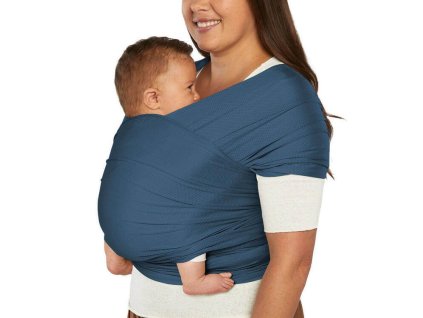 Šátek ERGOBABY Aura Sustainably Sourced Mesh Baby Wrap 2026, twilight navy
