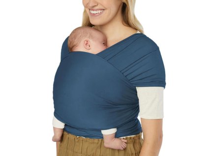 Šátek ERGOBABY Aura Sustainably Sourced Knit Baby Wrap 2026, twilight navy