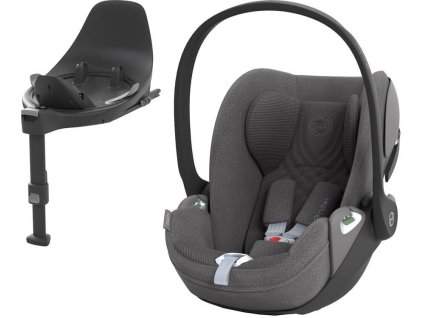 Autosedačka CYBEX Cloud T i-Size Platinum Line 2024 včetně Base T + Letní potah ZDARMA, mirage grey PLUS  + Letní potah ZDARMA