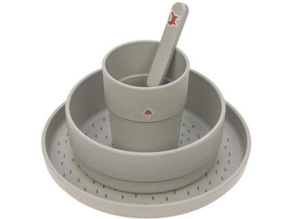 Dětské stolní nádobí LÄSSIG Dish Set PP/Cellulose 2026, little forest fox