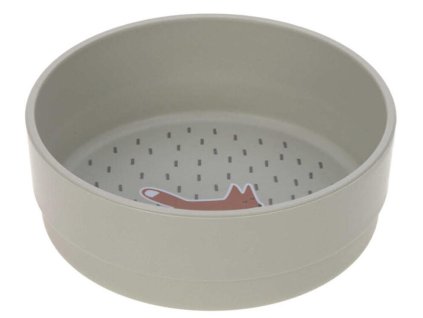 Dětská miska LÄSSIG Bowl Plate PP/Cellulose 2026, little forest fox