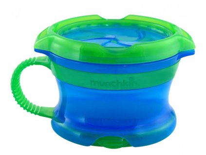 Svačinový hrneček MUNCHKIN Click Lock, modrý