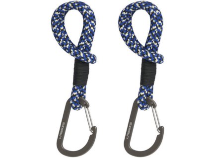 Háčky LÄSSIG Casual Stroller Hooks Cord 2024, black/blue/vanilla