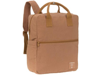 Přebalovací batoh LÄSSIG Green Label Little One & Me Square Backpack Big Gots 2025, caramel