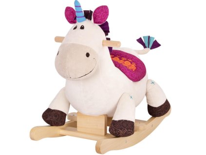 Houpací jednorožec B-TOYS Dilly Dally 2025