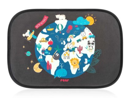 Sluneční clona REER TravelKid Barevná 2ks 2026