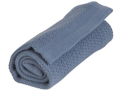 Deka VINTER & BLOOM Soft Grid Organic 2026, denim blue