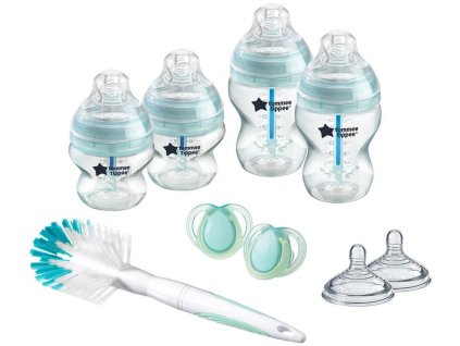 Novorozenecký set lahví s kartáčem TOMMEE TIPPEE Advanced ANTI-COLIC 8 ks 2025