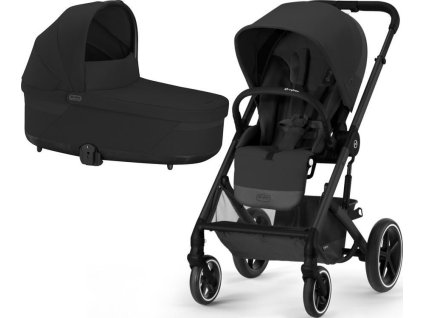 34725 kocarek cybex balios s lux 2024 vcetne korby moon black black frame