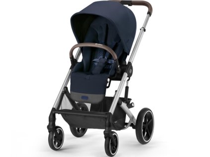 Kočárek CYBEX Balios S Lux 2024, ocean blue (silver frame)