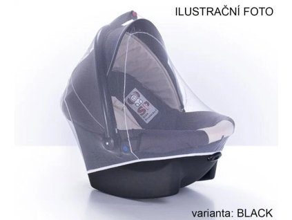 Moskytiéra REER BiteSafe pro autosedačky Sk.0+ 2026, černá