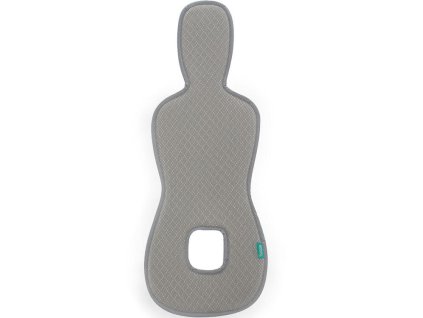 Prodyšná podložka do autosedačky ZOPA Breeze sk. 0+ 2025, foggy grey