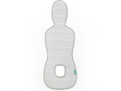 Prodyšná podložka do autosedačky ZOPA Breeze sk. 0+ 2025, maory grey