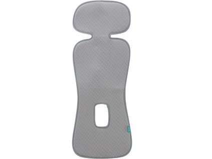 Prodyšná podložka do autosedačky ZOPA Breeze sk.1 2025, foggy grey