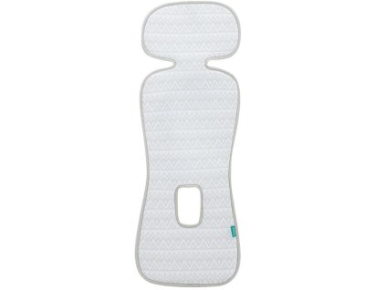 Prodyšná podložka do autosedačky ZOPA Breeze sk.1 2025, maory grey