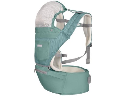 Nosítko KIKKABOO 3v1 Chloe 2026, mesh mint