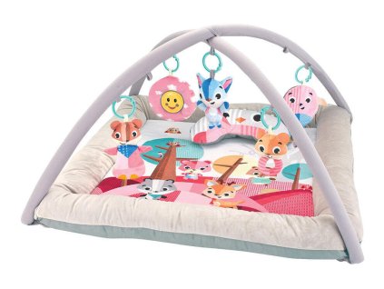 Hrací deka ZOPA 3D 2026, forest pink