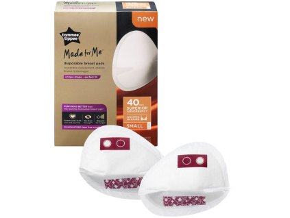 Vložky do podprsenky TOMMEE TIPPEE 40 ks 2025, vel. S