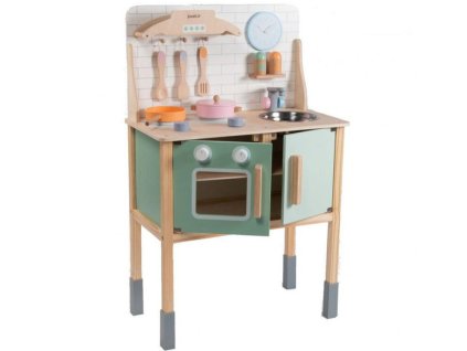 Dřevěná kuchyňka JOUÉCO s příslušenstvím 2025