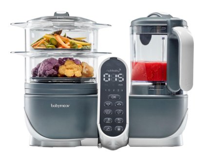 Multifunkční přístroj BABYMOOV Nutribaby+ 2025, industrial grey