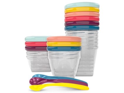 Multi set BABYMOOV 12ks misek + 3 lžičky 2025