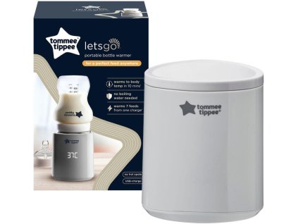 Přenosný ohřívač kojeneckých lahví TOMMEE TIPPEE Letsgo 2025