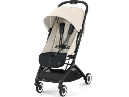 Kočárek CYBEX Orfeo 2024, canvas white (black frame)