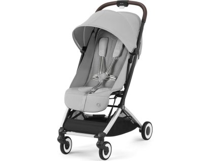 Kočárek CYBEX Orfeo 2024, fog grey (silver frame)