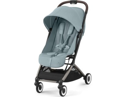 Kočárek CYBEX Orfeo 2024, stormy blue (taupe frame)