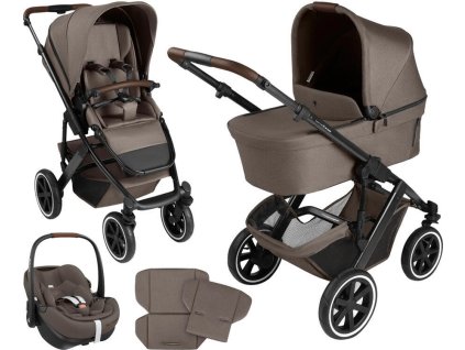 Kočárek ABC DESIGN Salsa 5 Air 3v1 Nature s Maxi-Cosi Pebble 360 Pro 2 2025