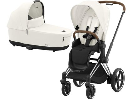 37935 37935 kocarek cybex e priam chrome brown seat pack 2024 vcetne korby off white