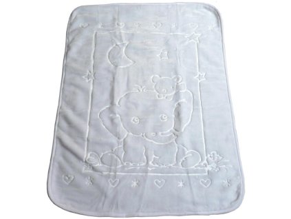 Deka MYBESTHOME 2025, duet acryl bílá