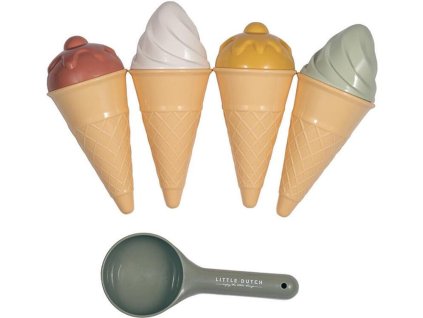 Zmrzlinová sada LITTLE DUTCH Fresh Green 2026