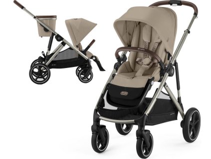 38439 kocarek cybex gazelle s 2024 almond beige taupe frame