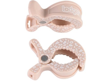 Klip LODGER Swaddle Clip Print 2balení 2024, blush-dot