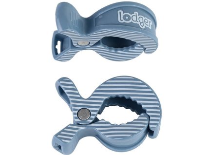 Klip LODGER Swaddle Clip Print 2balení 2024, ocean-stripe