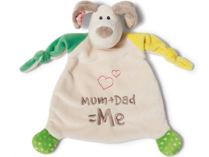 Mazlící dečka MY FIRST NICI Mum and  Dad is Me 2024