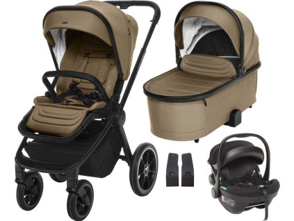 Kočárek ZOPA Move Cross 3 2025 + hluboká korba Move XL 3 + autosedačka, toffee brown