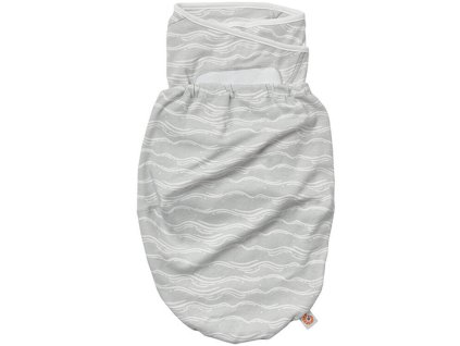 Zavinovačka Swaddler ERGOBABY Original 2026, TOG 0,5 - silver waves