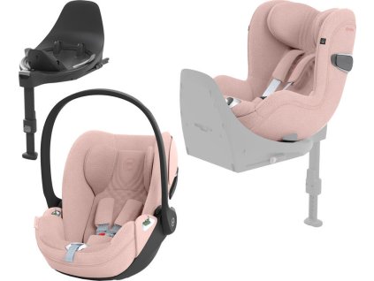 Autosedačky CYBEX T-Line Platinum Line Modulární systém 2024, peach pink PLUS