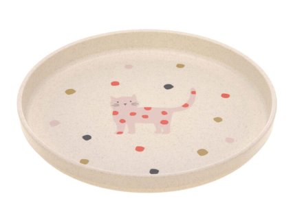 Dětský talíř LÄSSIG Plate PP/Cellulose 2024, little mateys spicy orange