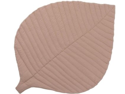 Hrací deka TODDLEKIND Organic Leaf Mat 2025, sea shell