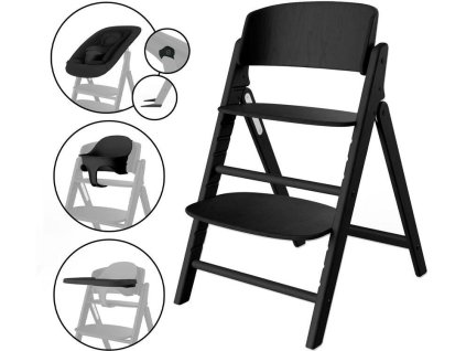 Židlička CYBEX Click & Fold 4v1 2025, stunning black