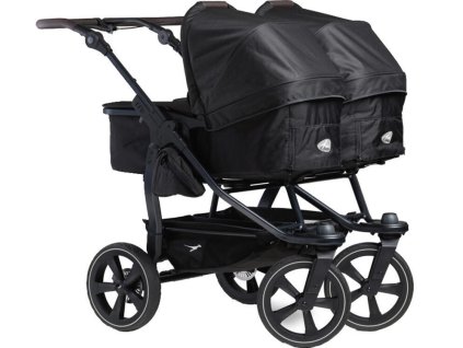 Kočárek TFK Duo2 Frame Air Chamber Wheel Carrycot duo2 Combi 2024, black