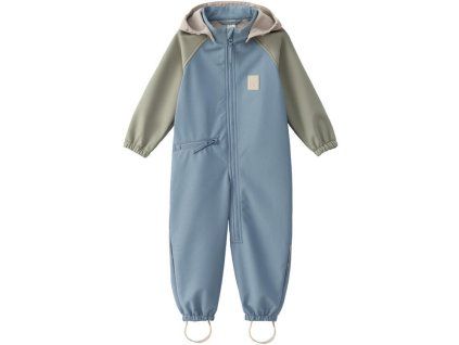 Softshellový overal LEOKID Color Block , blue cape - vel.80