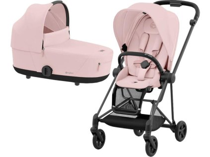 41610 41610 kocarek cybex mios matt black seat pack 2024 vcetne korby peach pink