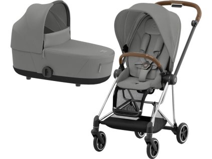 41637 41637 kocarek cybex mios chrome brown seat pack 2024 vcetne korby mirage grey